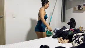 MAID ASKS FOR A RAISE AND HAS TO CLEAN MY MILK - POV