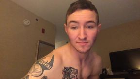 Earl Edges and Jerks His Cock Off to Unload His Hot White Cumm