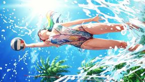 The Joyful Days 18+ of Beautiful Anime Girls: Sakura Tennis 3D Anime AI-Generated