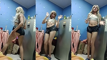Dándole con toda al baile sexy