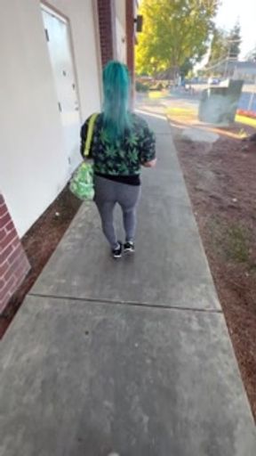 Follow Me Home From Gym to Watch My Ass Public Roleplay