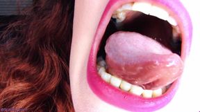 A Sensual Scarlet Mouth Exploration