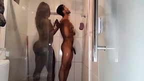Raw BBC Cousin Bangathon in Steamy Bathroom Orgy Unleashing Unprotected Passion & Sperm Overload