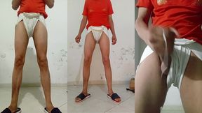 panal de tela empapado y delicioso orgasmos a mano