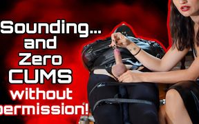 Cock Sounding &amp; Orgasm Denial: Zero Cums