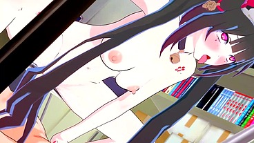 Sparkle gets cumshot - honkai star rail hentai