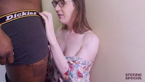 anonymous cock wall bj facefuck facial cumshot for chastity tgirl