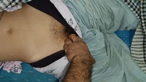 Sanj woke up to his roommate&#039;s cock on his ass