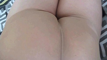 Dani_Leg in Sexy Tan Pantyhose With Polished Toenails