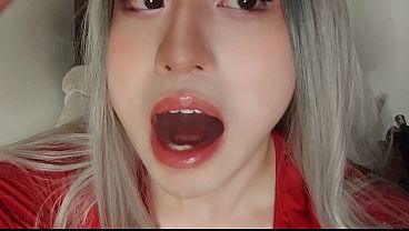 Lola Cum twice on acrylic 3 - S006