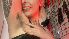 Hairy Sweaty Armpit Worship JOI with Cum Countdown