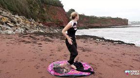 Wetsuit, Waves and Kink: a Swimmer�s Unexpected Bondage Adventure