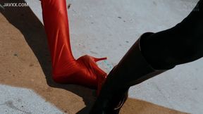 Fiery Superheroine Tomoe Hikari's Ultimate Submission Battle