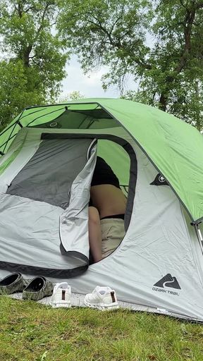 Powerful moment from &quot;Sneaky Sex in the Tent at a Public Camp&quot;