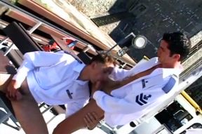 Sailor Shouts Ahoy Matey Thar He Blows