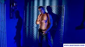 Marcus Mojo In Muscular Amateur Jock Wanking Off