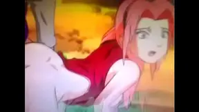 Sakura Unleashes Fiery Desire in Steamy Ninja Encounter