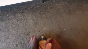 Sofia's Cum on Feet