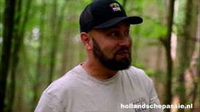 Buitensex met geile chick Black Candi