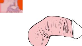 Dick and Muscle Growth Animation Timelapse