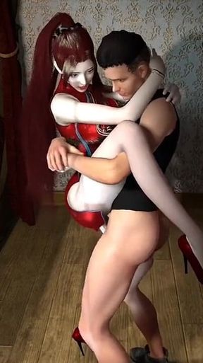 Hentai 3D (V21) - Female F1 driver and her coach