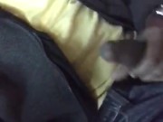 Just playing with my dick at the car wash