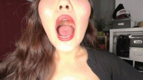 VR180 - Ailin's Mouth & Tongue