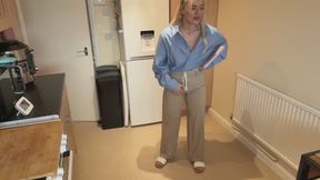 Teacher wets herself twice