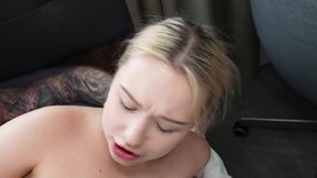 Sex-party! Pussy as a gift! The slut threw a party where the main gift was her bdsm sex.