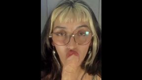 Tits ravaged by lustful fingers, massive mammaries mauled mercilessly