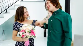 Protective stepson tells his heartbroken stepmom he owns all her fucking holes now