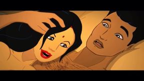 Suraj took his sister-in-law home and made her suck his cock.