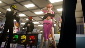 Feather Pink Yukari thighjob