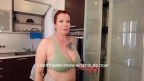 why Did You Take Viagra, Asshole!!!- Big Tit Step Mom Helps Step Son to Cum