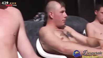 Buddies' Orgy: Group-Sex Action with Hunks Sharing Semen