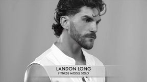 Fashion Model Landon Long BTS Nude Solo