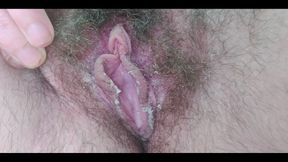 This Vagina Has Accumulated a Lot of Smegma These Days. It's Here for You to Clean with Your Tongue.