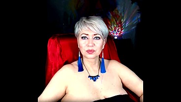 My wife is a cool webcam slut-12 .!. )) Wild milf dancing with naked big tits...))