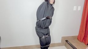 TOTALLY DOMINATED, STUCK IN THE BAG AND BEING PUNISHED BY 4 DANGEROUS HANDS - BY DESIREE AND SCARLET WHITE - FULL CLIP