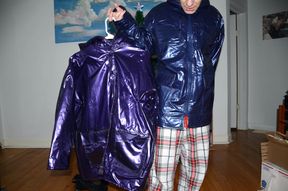 Dec 26 2022 - Unboxing three new raincoats &amp; showing the storm damage our house took