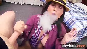 Holly West - Cigar-smoking Seductress Gets Messy