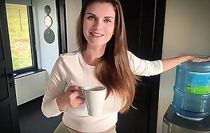 Huge stepmother's yummy boner was caught by her stepson in the office