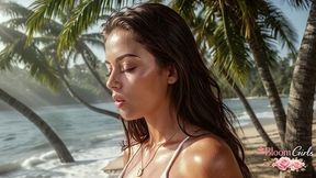 i banged my hot 18-year-old ex while vacationing on a tropical beach. her tight pussy drives my cock crazy![ai]