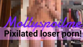 Pixilated porn for Losers!