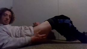 Stripping to My Boxer-briefs and Stroking