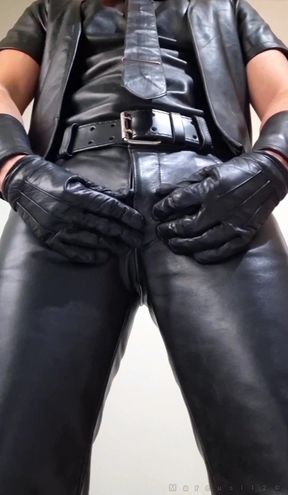 Leather feels good 2