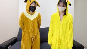 Pikachu And Eevee Fuck On The Chouch