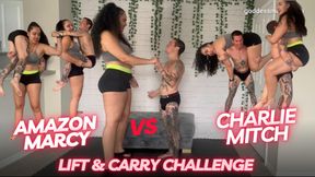 Lift and Carry Challenge: Amazon Marcy vs Charlie