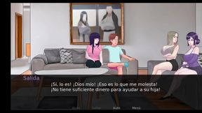 Sexy French Milf Twerks Seductively For Giant Cock In Busty Anime Game
