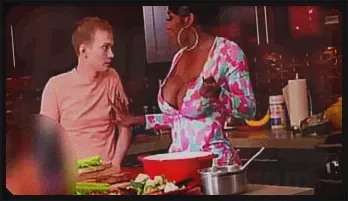 Intense Interracial Threesome with Ebony Stepmom and Girlfriend's Boyfriend